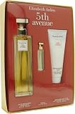 Fifth Avenue By Elizabeth Arden For Women. Set-eau De Parfum Spray 4.2 Ounces & Body Lotion 3.3 Ounces & Eau De Parfum .12 Ounces Mini