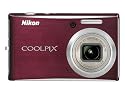 Nikon Coolpix S610 10MP Digital Camera with 4x Optical Vibration Reduction (VR) Zoom (Deep Red)