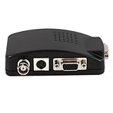CCTV Camera BNC S-Video VGA to Laptop Computer PC VGA Monitor Converter Adapter Box