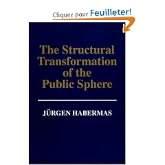 The Structural Transformation of the Public Sphere: An Inquiry into a Category of Bourgeois Society