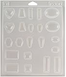 Environmental Technology Castin' Craft EasyCast Resin Jewelry Mold, 11 Popular Jewelry Shapes On One Tray