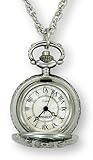 Gotham Women's Antique Design Silver-Tone Quartz Fashion Pendant Watch # GWC14119S