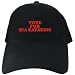 VOTE FOR Sea Kayaking Black Baseball Cap Unisex