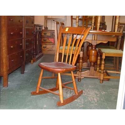 American Maple & Oak Small Rocker/Rocking Chair
