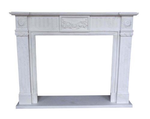 top occassion classique cheminée en marbre camino stilo antico 150x120cm ID heb 05