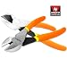 Neiko Tools USA 7 Wide Face Diagonal Pliers, Forged Polished