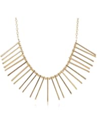 Jules Smith Geo Spike Bib Necklace, 16"