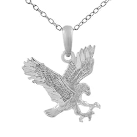 High Polished Sterling Silver American Eagle by American Eagle