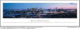 Boston Massachusetts at Night 13.5x40 Panoramic Photo thumbnail