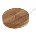 Qi Wireless Charger, GMYLE Mini Qi Charging Pad for All Qi Compatible Smartphones - Bamboo Wood RS.2000.00