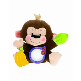 Fisher Price Precious Planet Gorilla Activity Plush Toy, Brown
