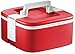 Ozeri FS3-R Thermomax Stackable Lunch Box and Double-wall Insulated Food Storage Container, Red