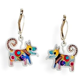 Dog Earrings #0334
