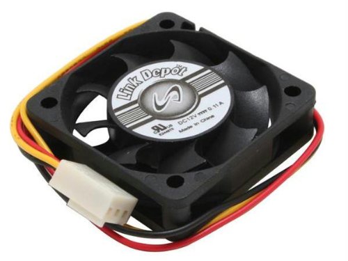 Link Depot Fan 12V Dc Fan 40X40X10Mm One Ball Bearing
