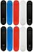 10 Pop-Lite Blank 7.5 Skateboard Decks With Grip Tape New On Sale