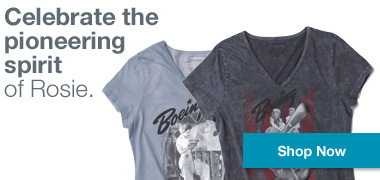 Celebrate the pioneering spirit of Rosie.