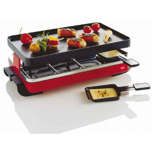Novis 6011.02 8-er Raclette Classic, rot