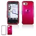 Rose Pink Solid Snap-On Cover Hard Case Cell Phone Protector for Samsung Eternity A867