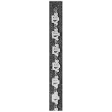 Logo Art Texas A&M Aggies Sterling Silver Team Font 7 3/4 Bracelet