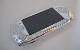 Sony PSP Slim & Lite (PSP2000) - Joytron System Skin Case - Chrome Silver