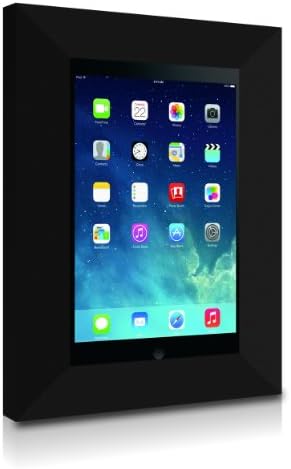 iPad Air : Secure On-Wall Mount / Frame / Permanent Dock / Kiosk Display - Florentine Black