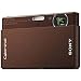 Sony Cybershot DSC-T77 10MP Digital Camera with 4x Optical Zoom with Super Steady Shot Image Stabilization (Brown)