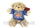 Queens Diamond Jubilee Teddy Bear with Purple Fleece- 15 cm- SL 4161