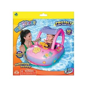 Aqua Leisure SunSmart Buggy float - Girl's Flower Sunshade Buggy by