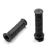 1'' Motorcycle Handlebar Hand Grips for Honda Kawasaki Suzuki Yamaha Aprilia Buell... 