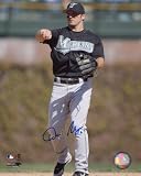 Dan Uggla Autographed/Hand Signed Florida Marlins Baseball 8x10 Photo