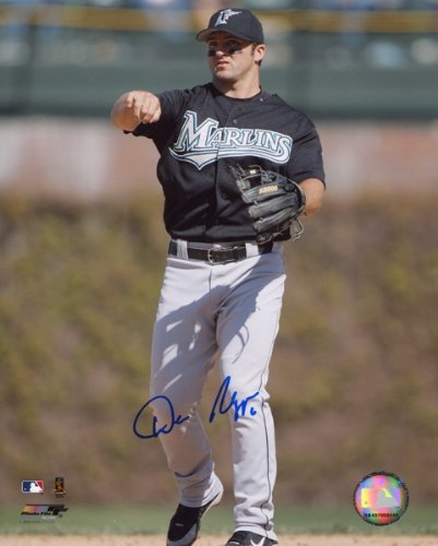 Dan Uggla Autographed/Hand Signed Florida Marlins Baseball 8x10 Photo