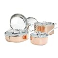 Cookwell 8 Piece Copper Cookware Set