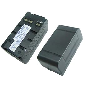 GSI Super Quality Replacement Battery For Select JVC Video Camcorders, Functions Exactly As Original BN-V22U/V24U/V25U, 6V, NI-MH/4000mAh, Black
