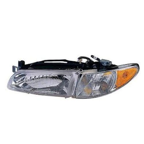 Pontiac Grand Prix 97-03 Head Light Lamp With Bulb Lh 16526111 16525025 16530417