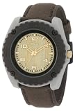 Sprout Men's ST3004BNGYBN Eco-Friendly Brown Organic Cotton Strap Watch