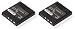 MyBattery HQ Panasonic DMW-BCB7互換バッテリー(お得な2個セット)