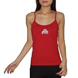 Womens NCAA Ohio State Buckeyes Soft & Comfortable Camisole / Summer Tank Top - Red (Size: M)