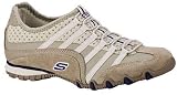 Womens Skechers Active - Bikers - Straightaway - Stone/Navy