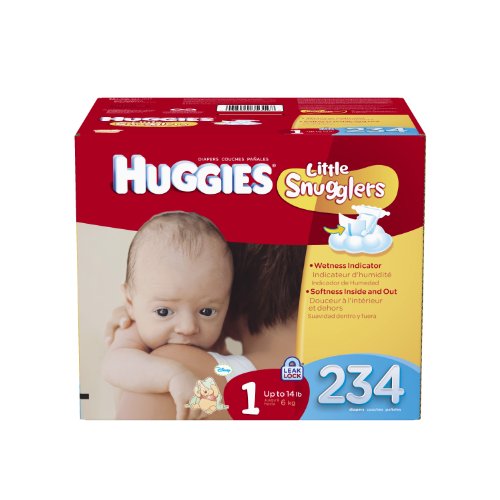 Huggies Little Snugglers Diapers Economy Plus Size 1 234 Count AmberPollardImjN