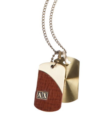 Armani Exchange Double Dog Tag Chain