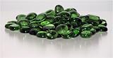 Gem Stones Marbles, Green, 100 pieces