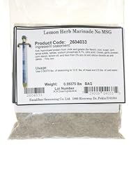 Excalibur Lemon Herb Marinade, No MSG, 9.5-Ounce Units (Pack of 12)