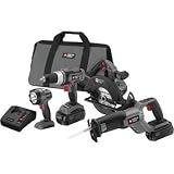Factory-Reconditioned Porter-Cable PC418C-2R Tradesman 18V NiCad Cordless 4-Piece Combo Kit