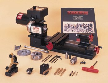 3.5 x 8 lathe, chuck and B accessory package, metric