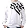 Alpinestars Hazard Men's Long-Sleeve Sports Wear T-Shirt/Tee - White