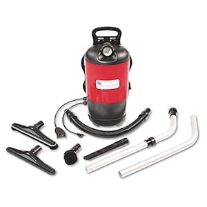Electrolux Sanitaire - Commercial Backpack Vacuum 11.5 lbs Red