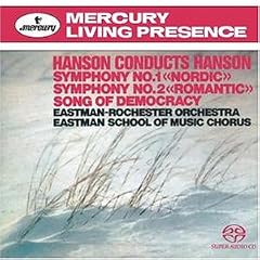 Hanson conducts Hanson Symphonies 1 & 2 [HYBRID SACD]