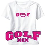 T-Shirt Woman White  Golf Mom  Sports