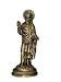 Decorative Sculpture Standing Saibaba Collectible Brass Figurine 9"