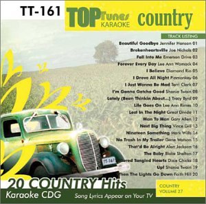 CD-Charts  Search : Top Tunes Karaoke CDG Country  TT-161